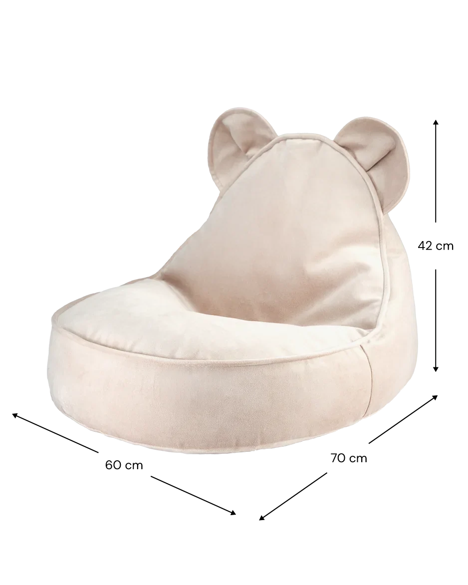 Wigiwama Bjørne-sækkestol, Dusty Beige (3)