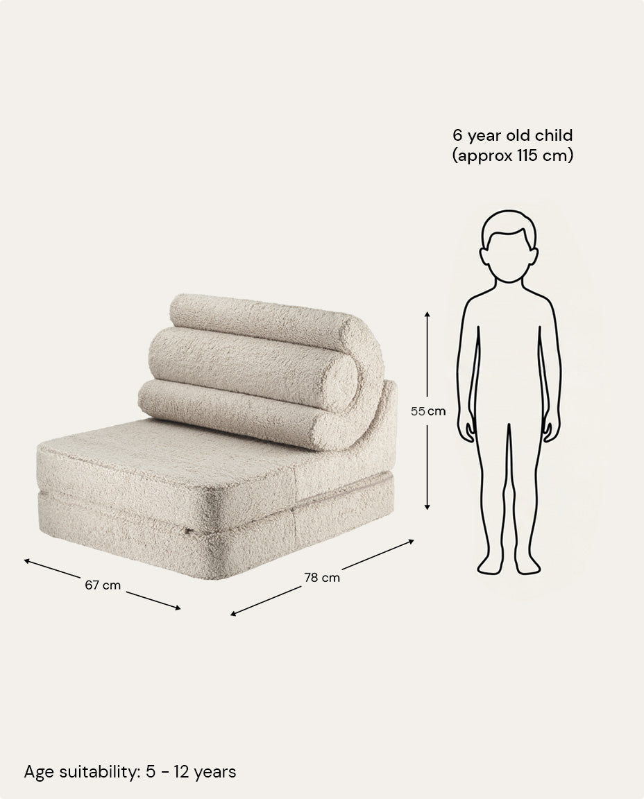Wigiwama Flipster foldbar stol, Biscuit (6)