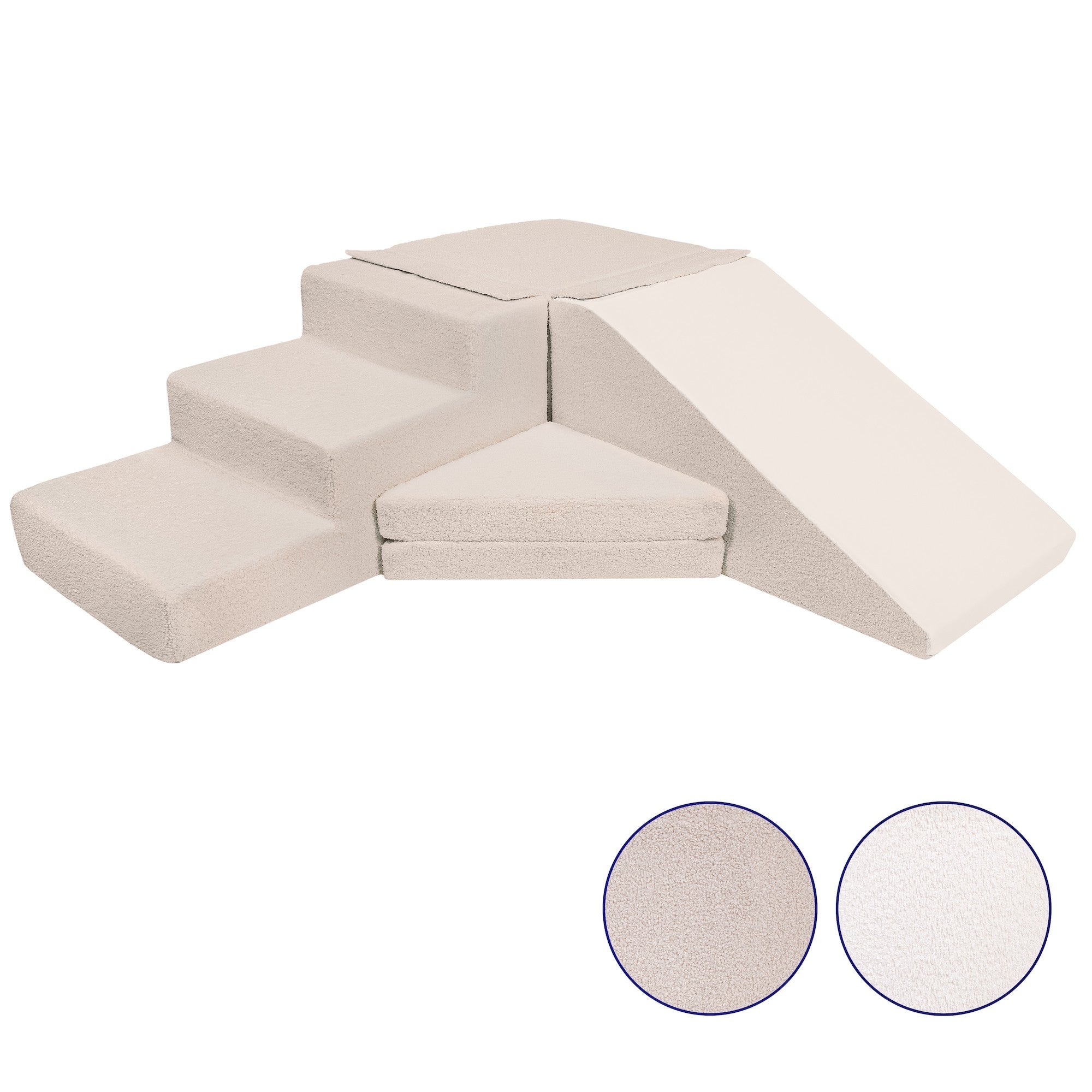 Skumlegetøj - Rutsjebanesæt bouclé polyester