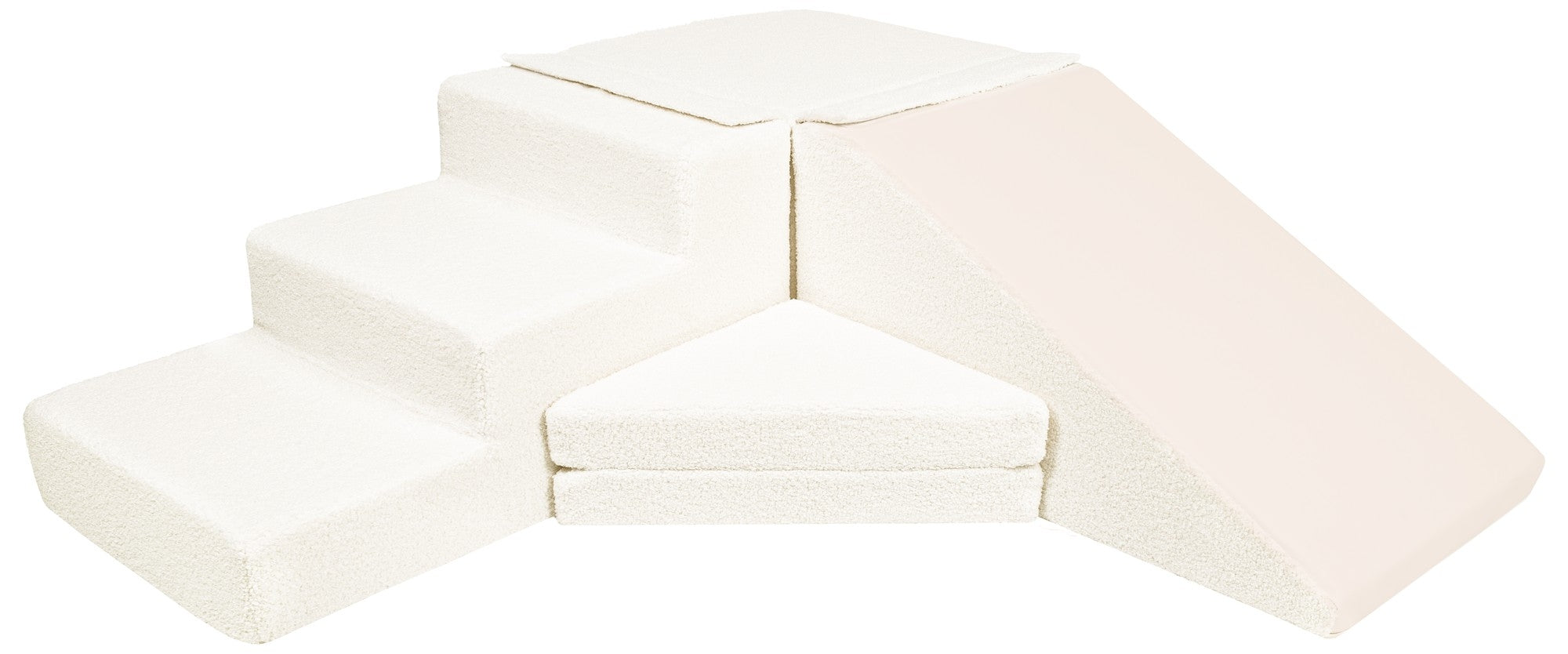 Skumlegetøj - Rutsjebanesæt bouclé polyester