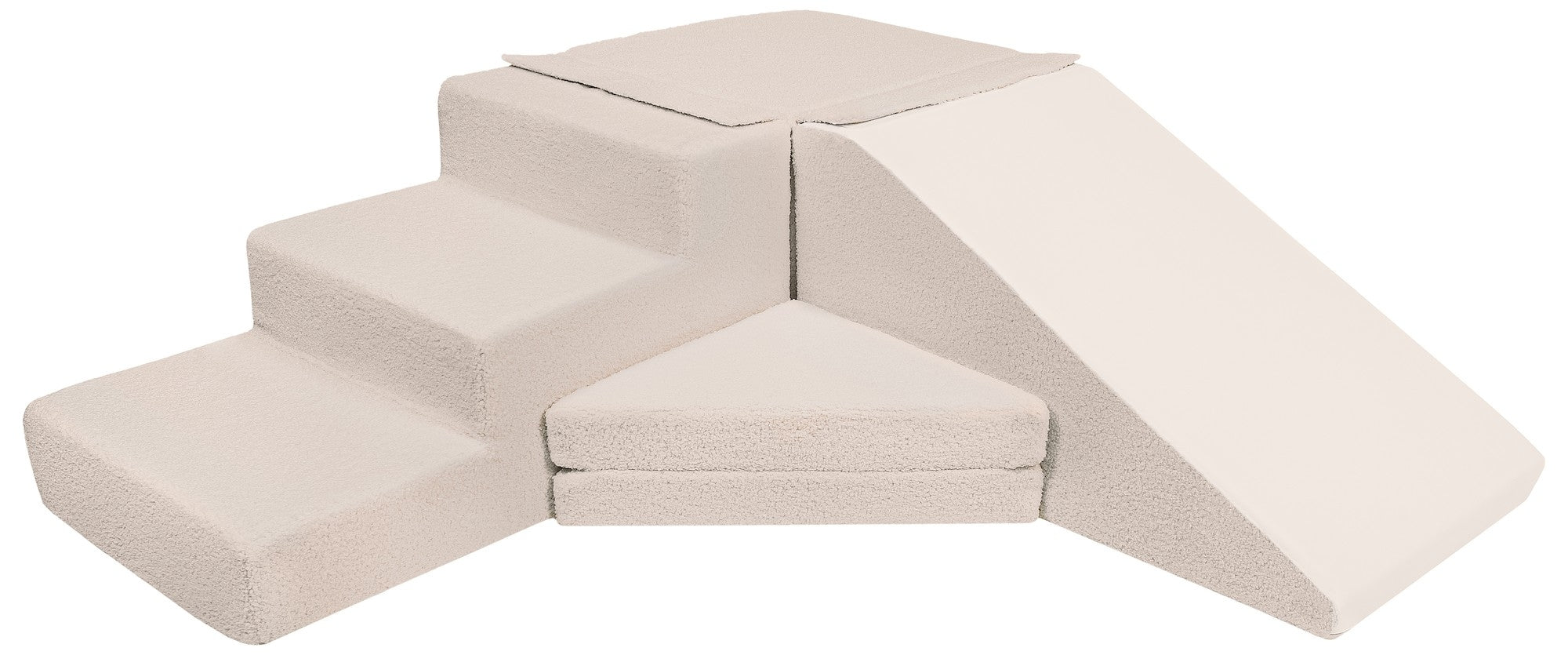 Skumlegetøj - Rutsjebanesæt bouclé polyester