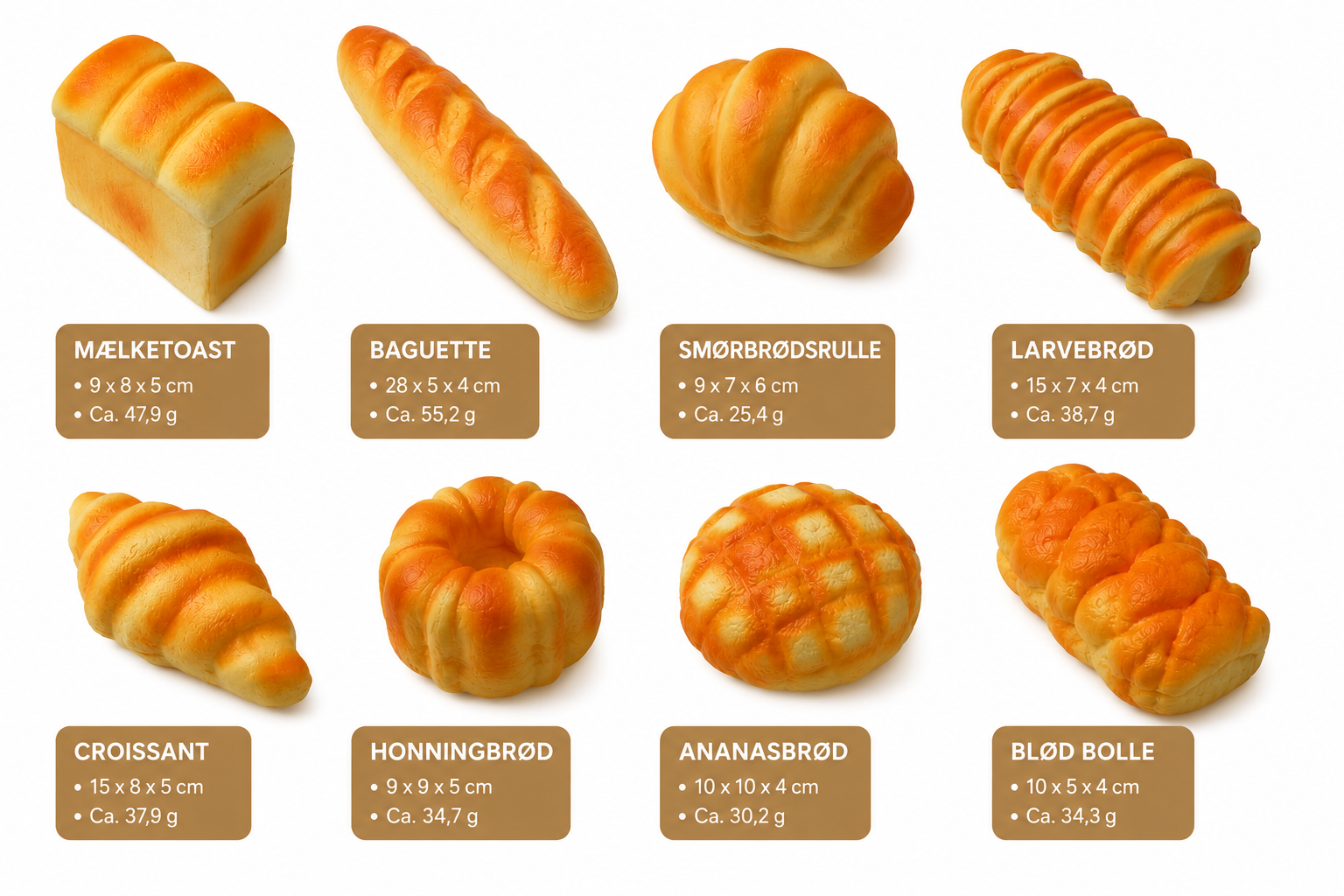 SQUISHY BRØD
