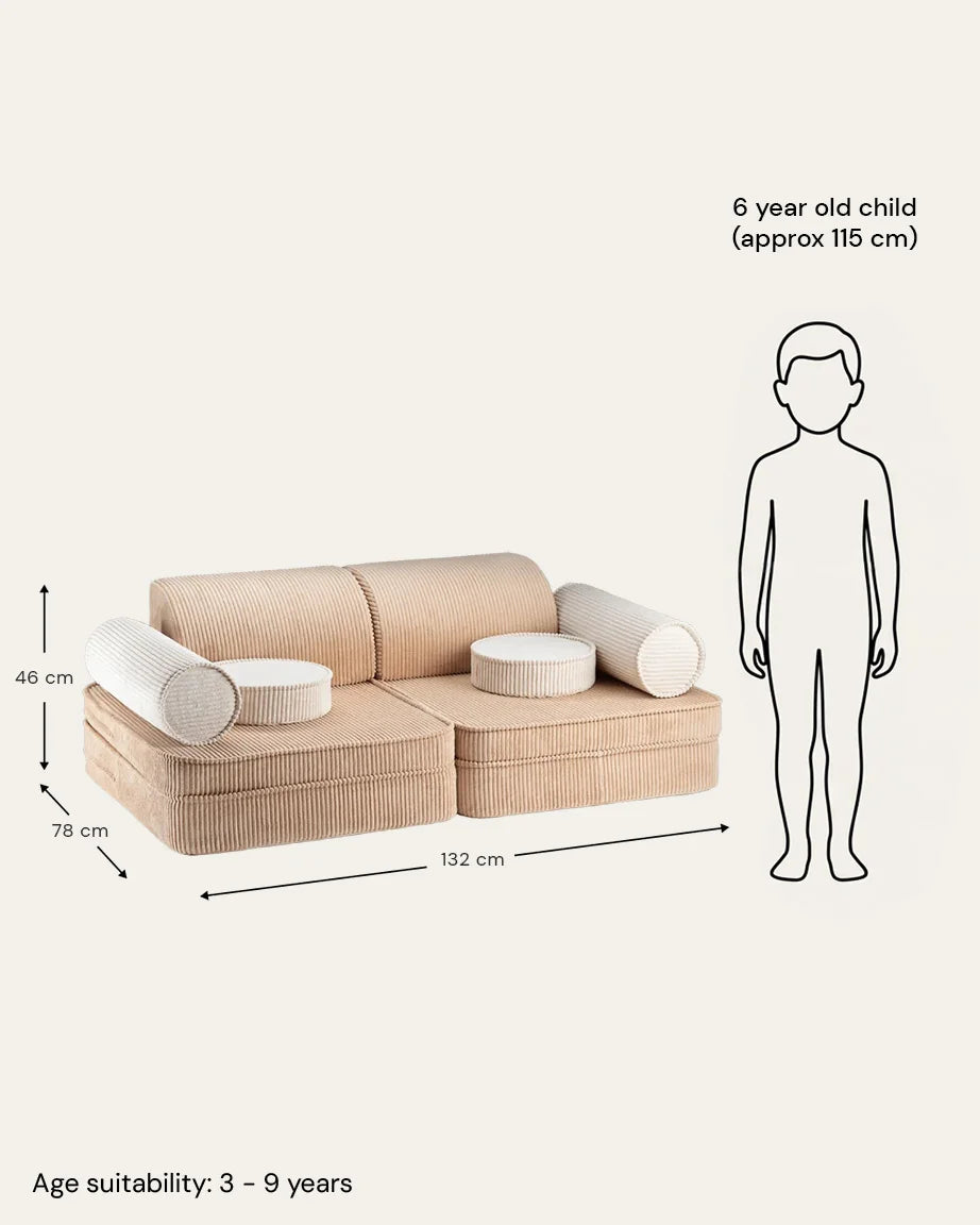 Wigiwama Sofa, Brown Sugar (6)