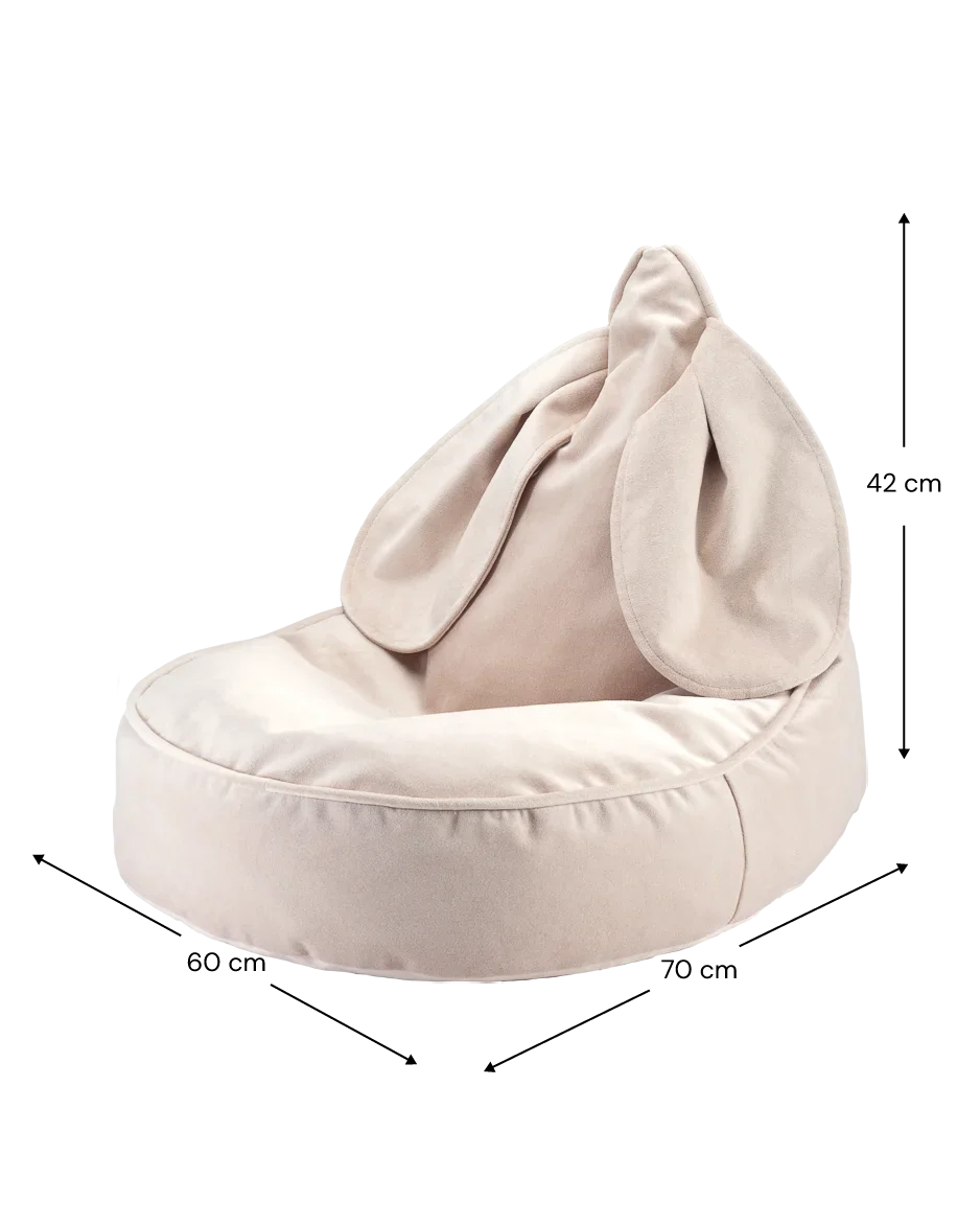 Wigiwama Kanin-sækkestol, Dusty Beige (10)