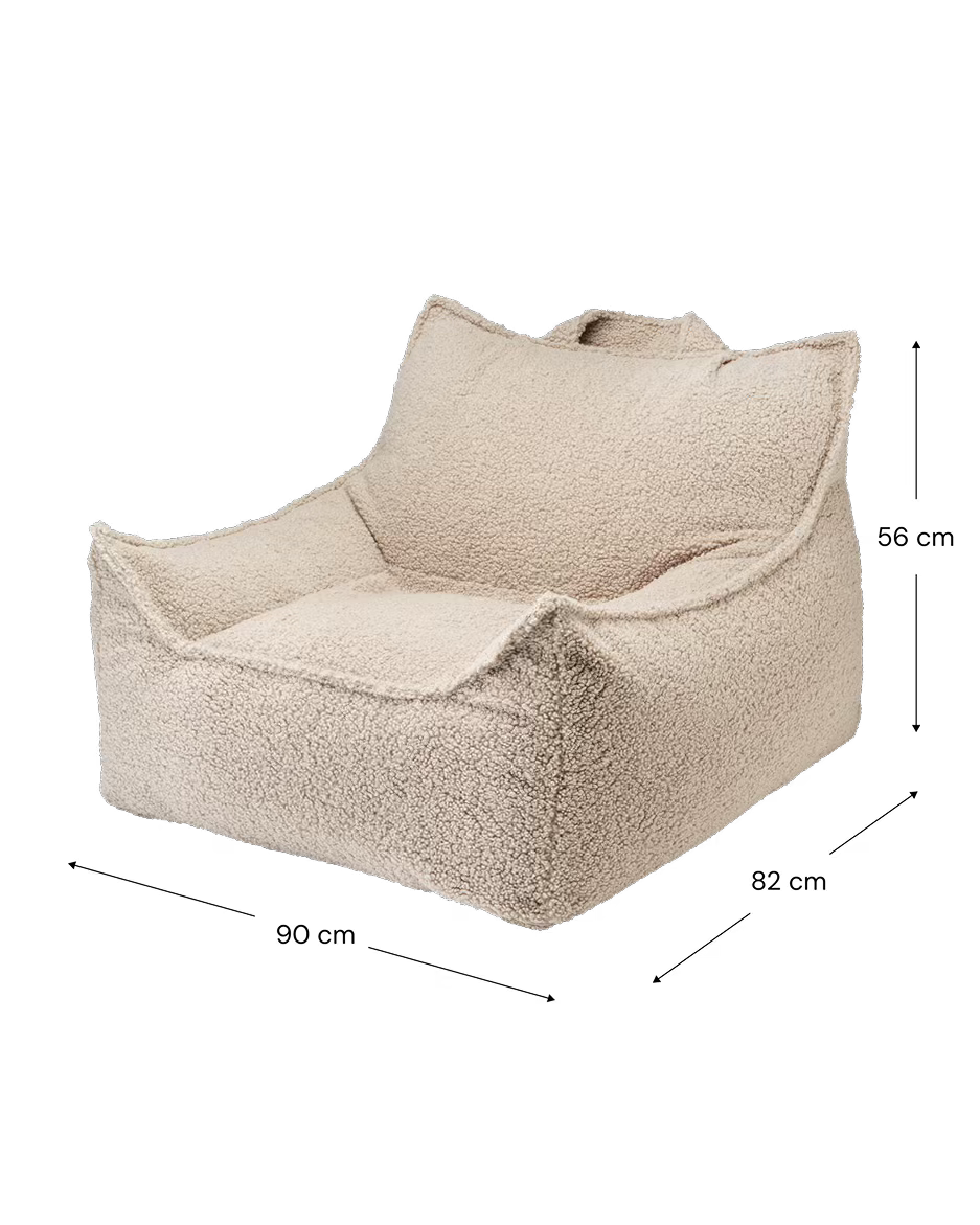 Wigiwama Club lænestol, Biscuit (6)