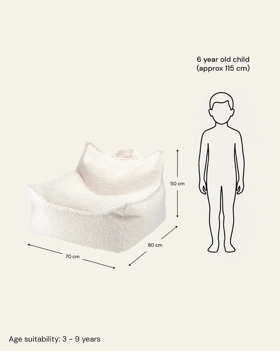 Wigiwama Sækkestol, Cream White (6)