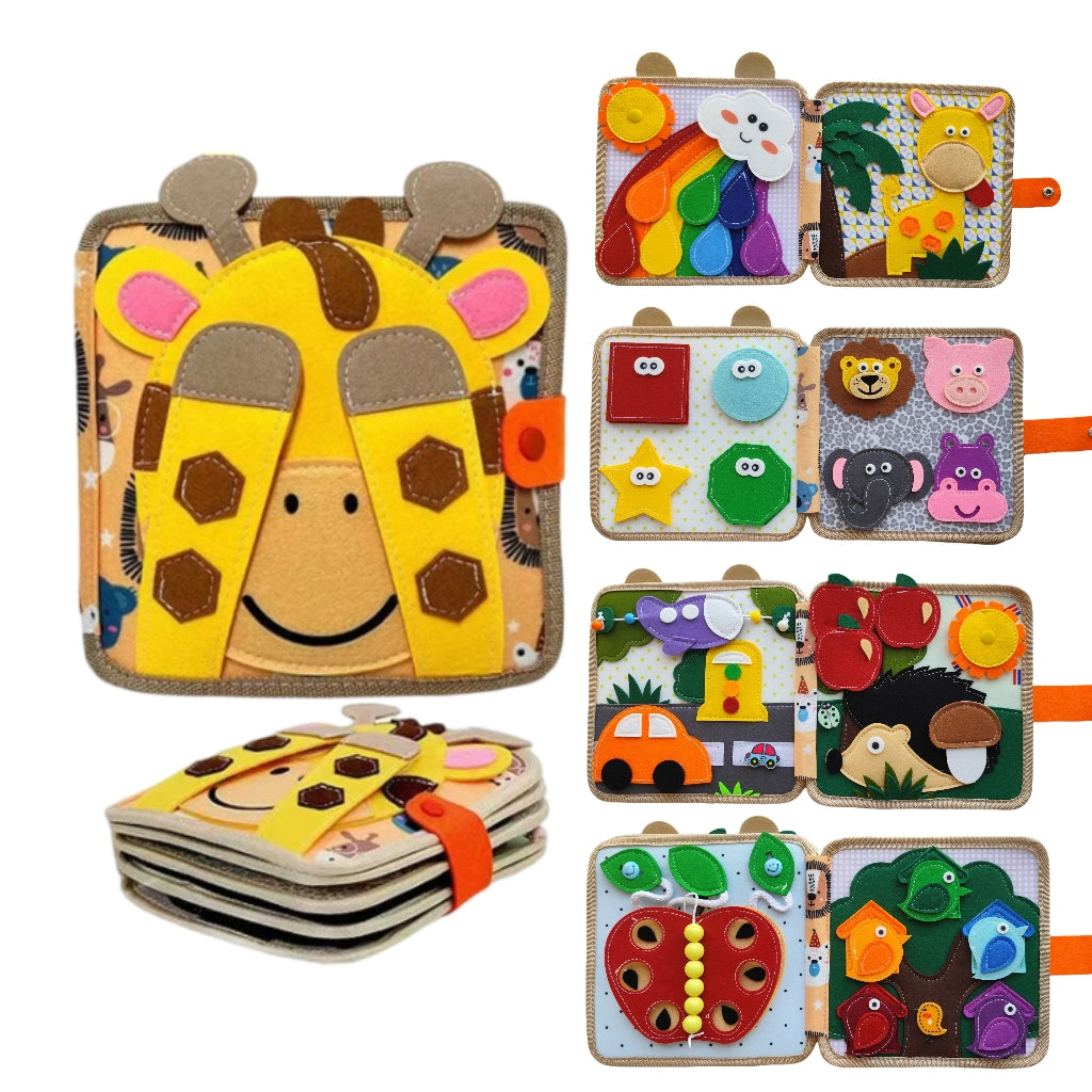 Aktivitets og følebog Giraf