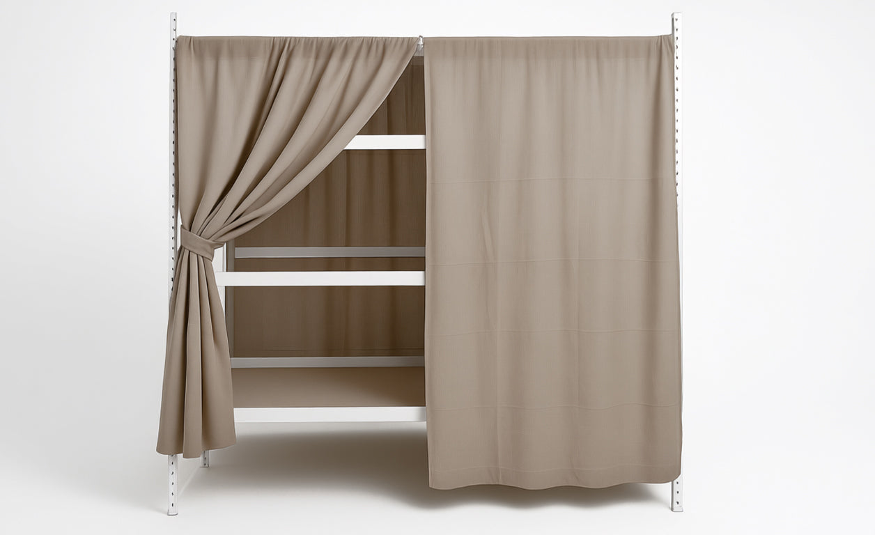 Sengehimmel / Forhæng Muslin. 2-pak.