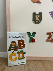 Magnetiske Bogstaver A-Å