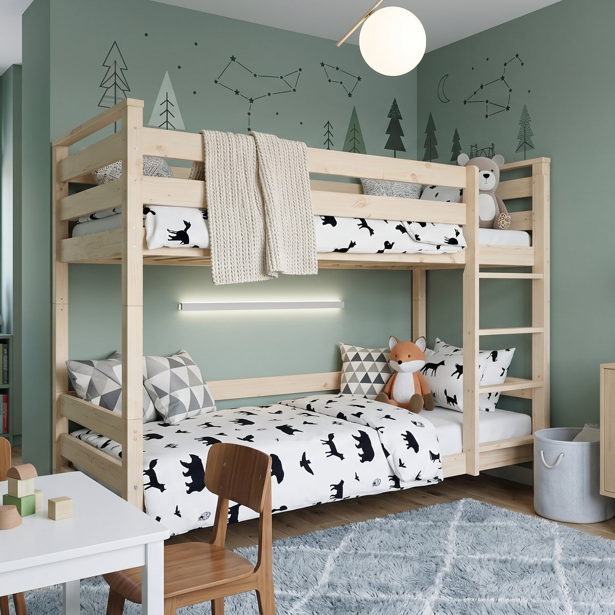 Køjeseng BARIERRA 2 i 1