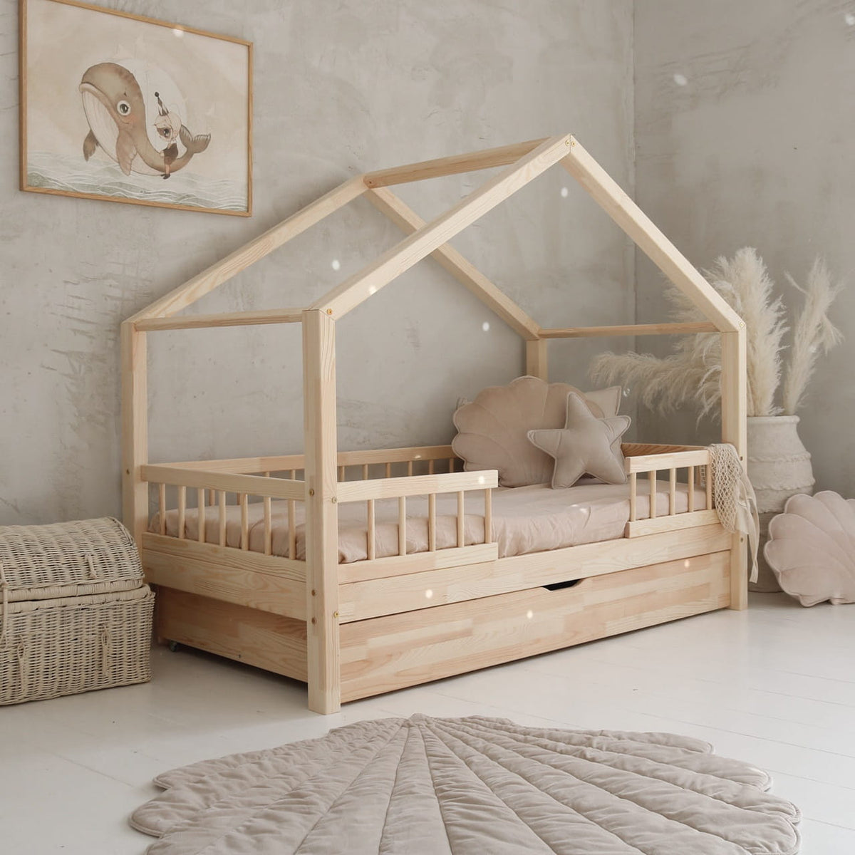 Husseng HOUSEBED BELLO Duo m. skuffe