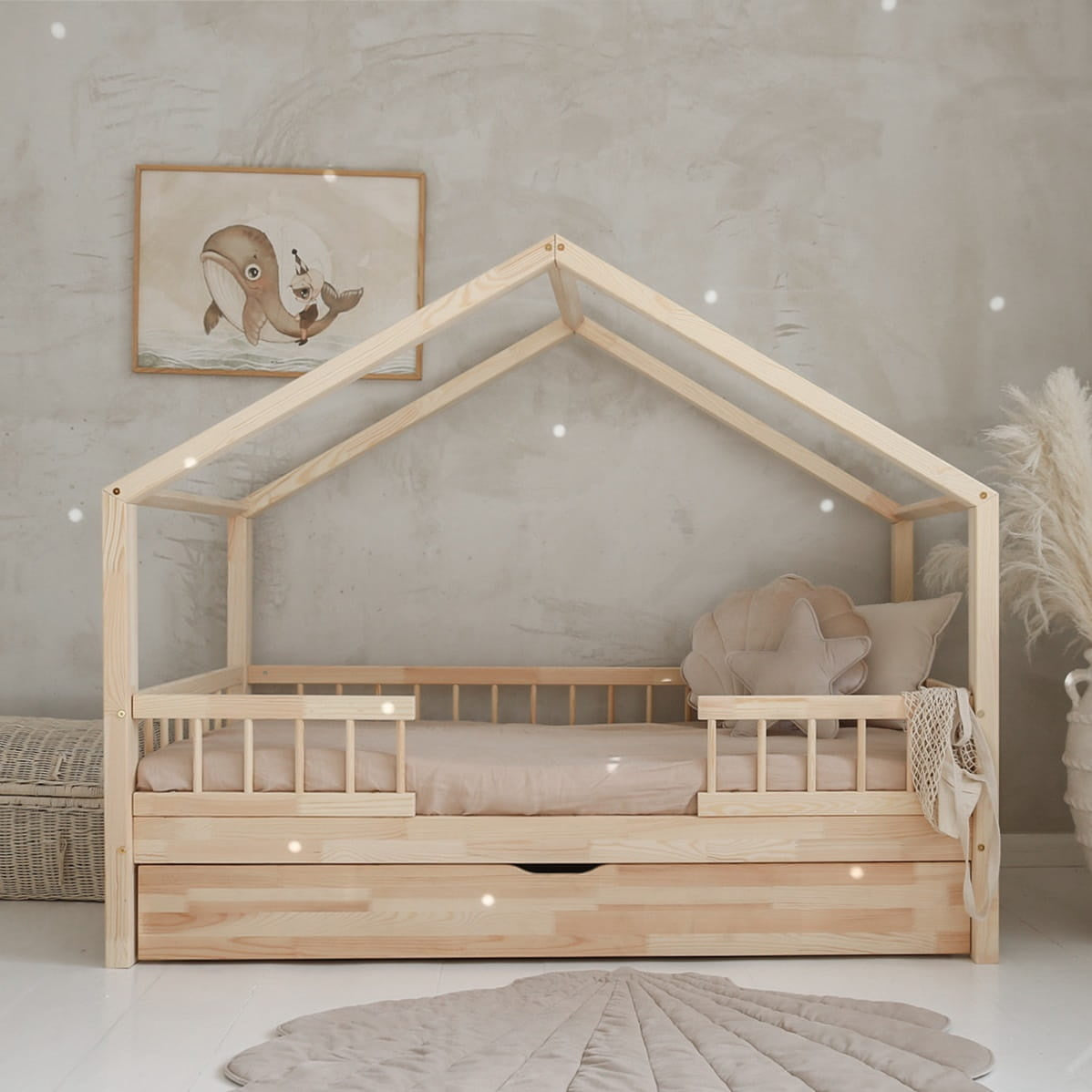 Husseng HOUSEBED BELLO Duo m. skuffe