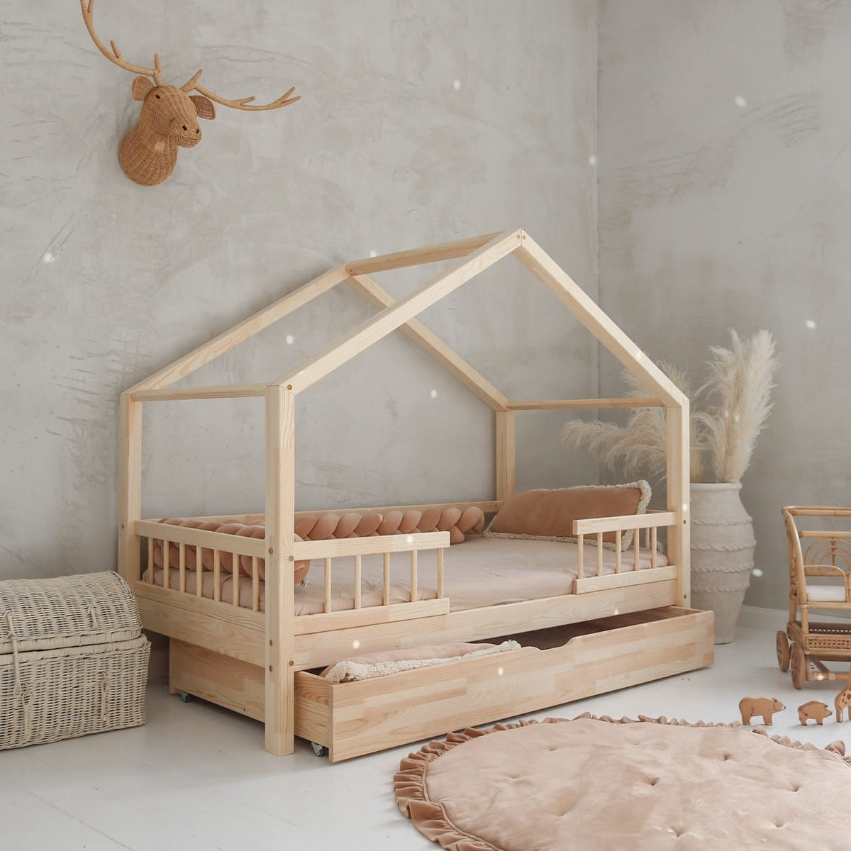 Husseng HOUSEBED BELLO Duo m. skuffe