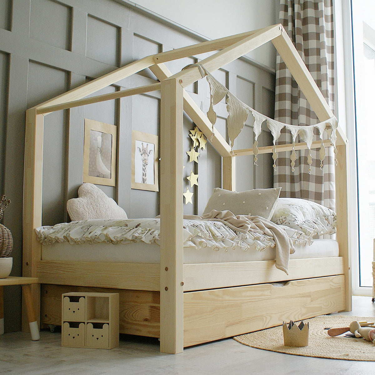 Husseng HOUSEBED CLASSIC m. skuffe