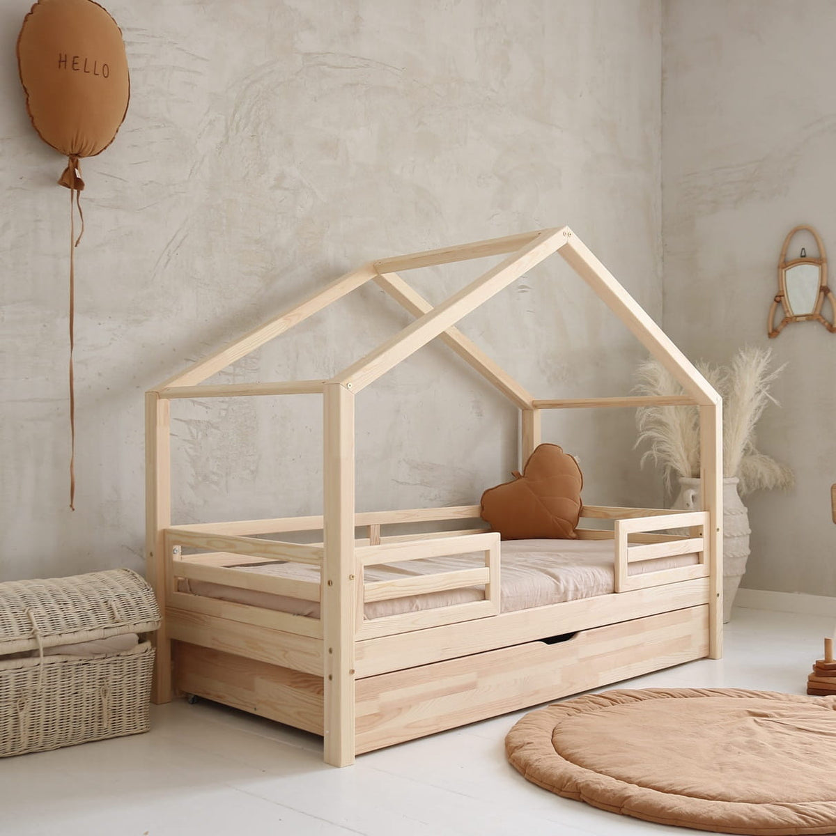 Husseng HOUSEBED FELLO Duo m. skuffe