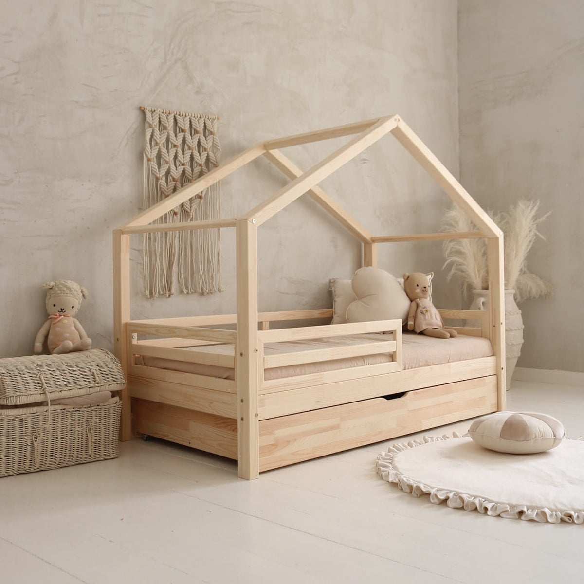 Husseng HOUSEBED FELLO m. skuffe