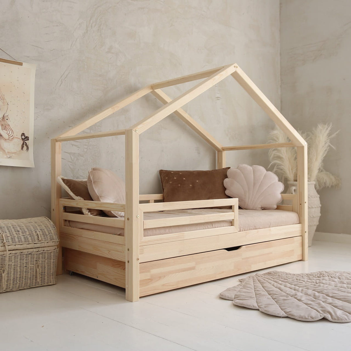 Husseng HOUSEBED FELLO m. skuffe