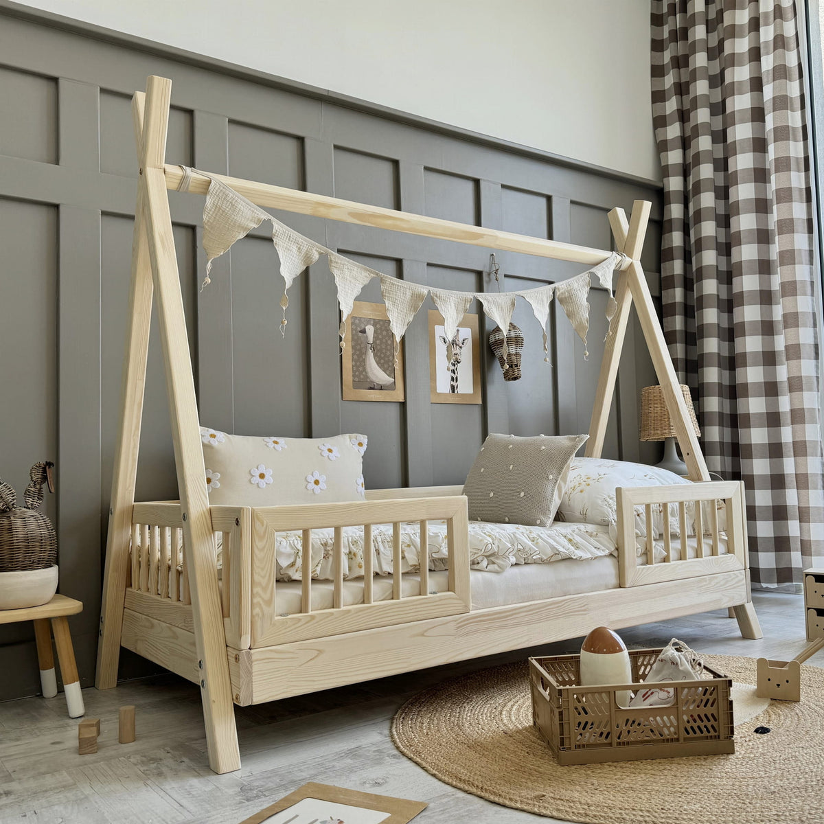 Husseng TIPI Duo m. runde tremmer