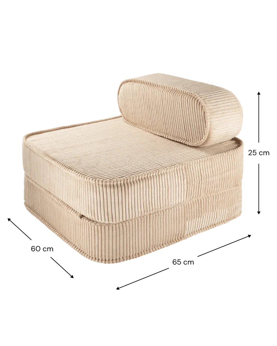 Wigiwama Flip Chair foldbar stol, Brown Sugar (11)