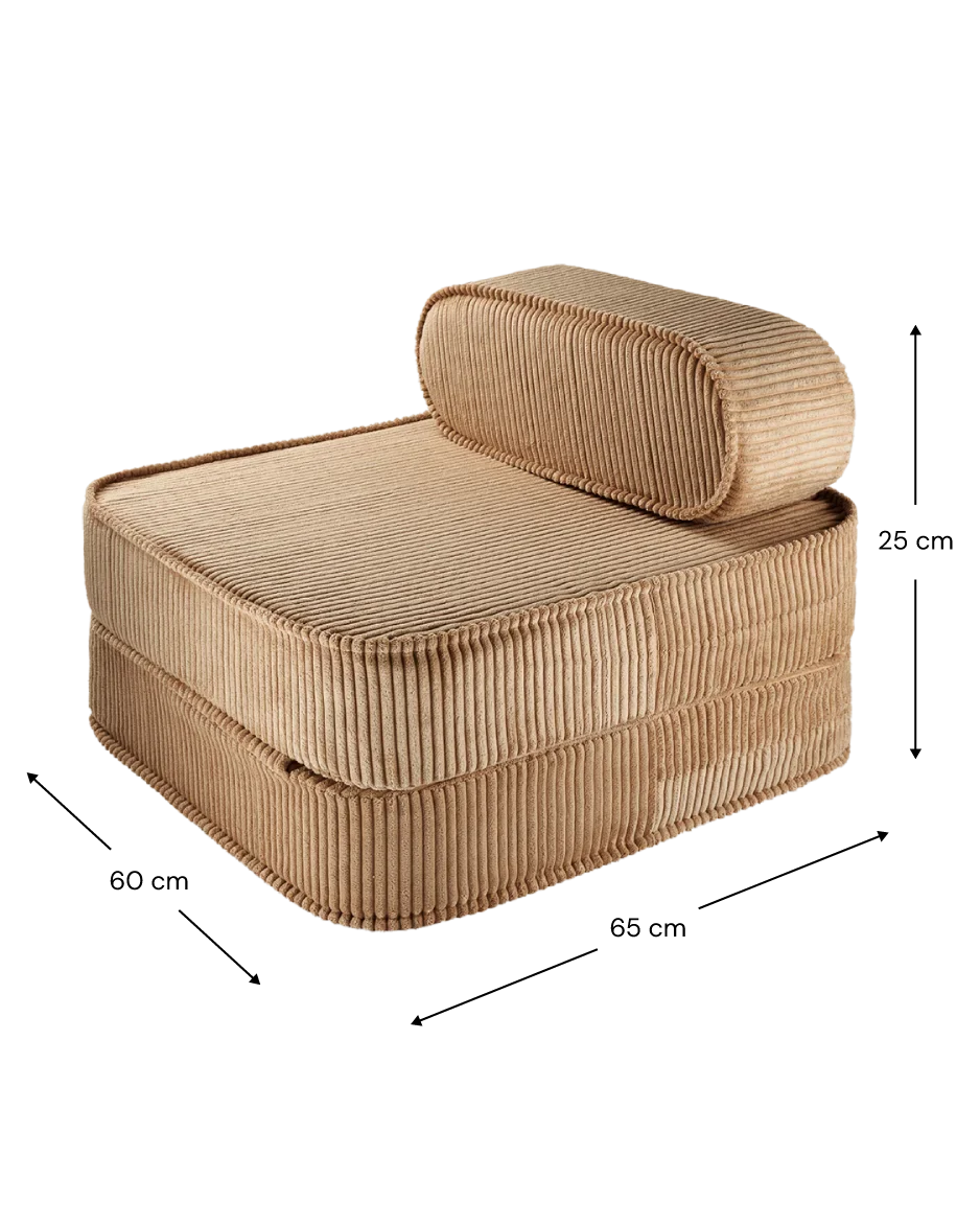 Wigiwama Flip Chair foldbar stol, Toffee (9)