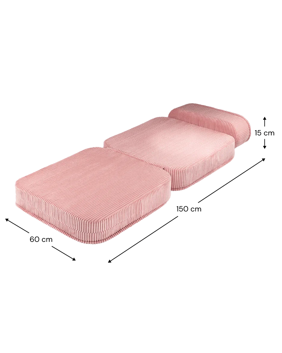 Wigiwama Flip Chair foldbar stol, Pink Mousse (4)