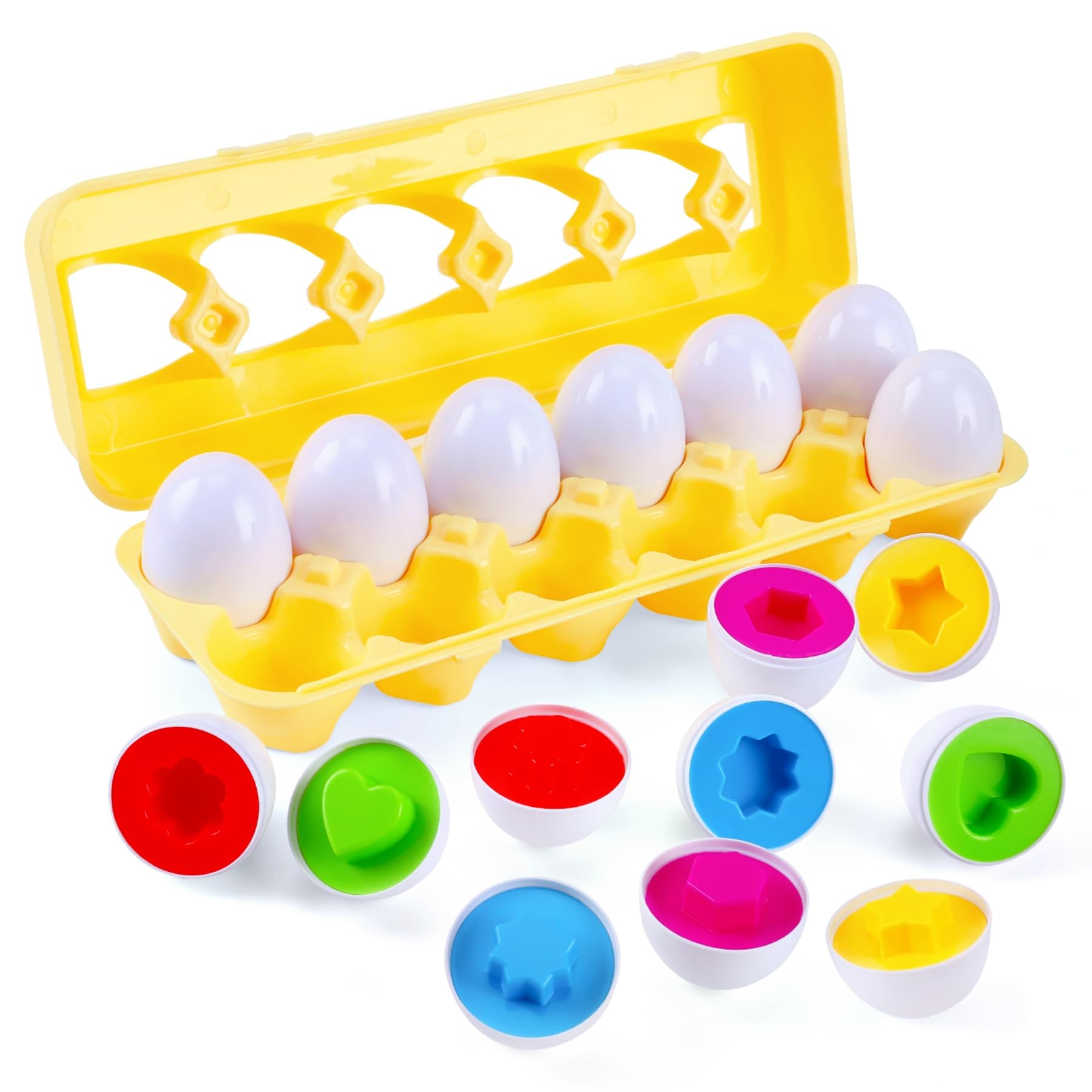 Montessori Æg-Puslespil