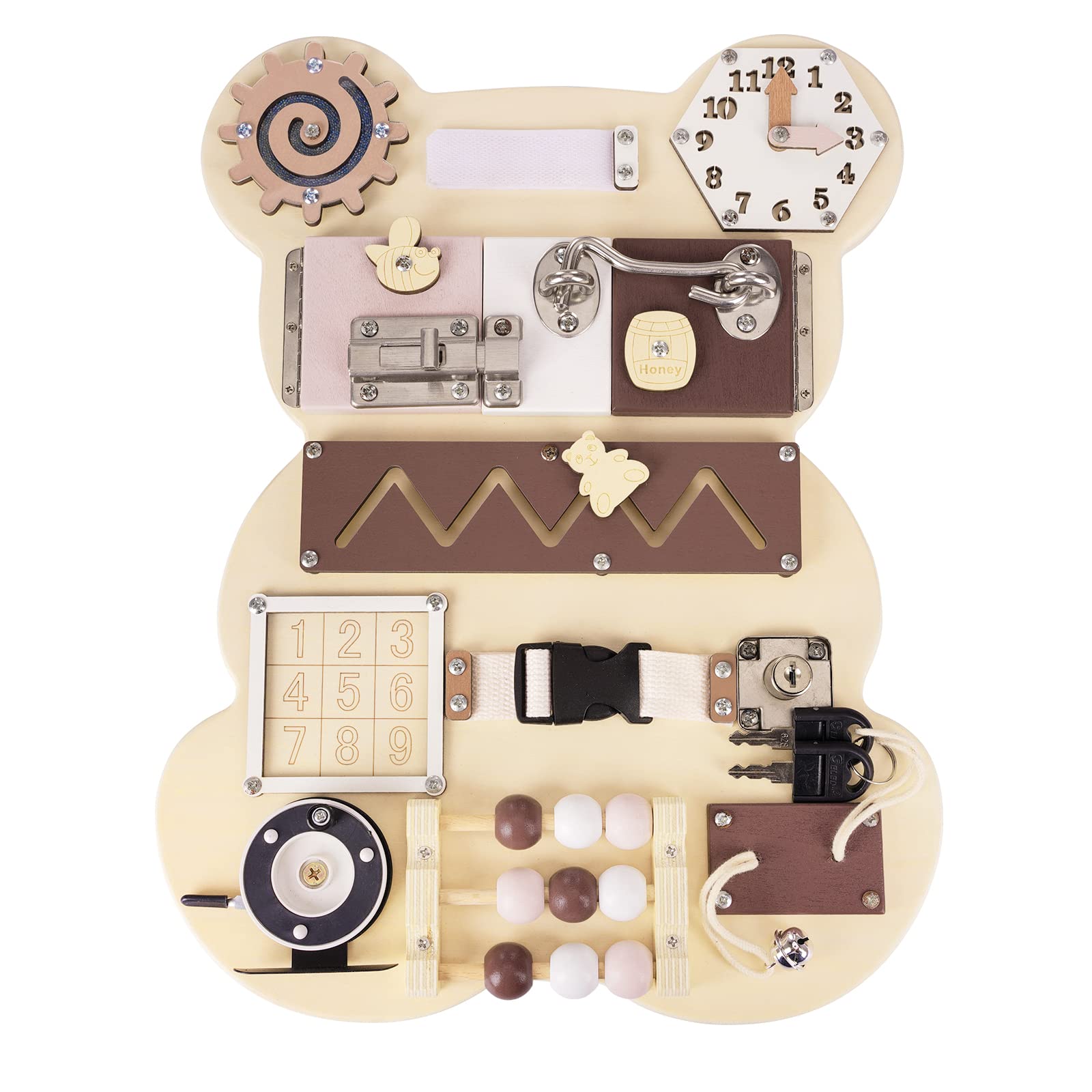 Aktivitetstavle Bjørn Bærbar Aktivitetstavle Bjørn Bærbar