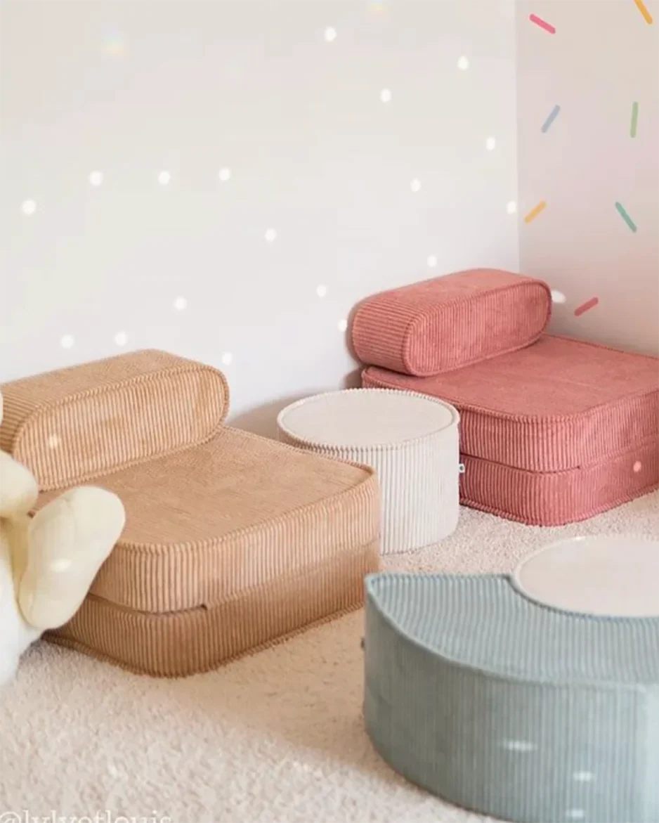 Wigiwama Flip Chair foldbar stol, Pink Mousse (3)
