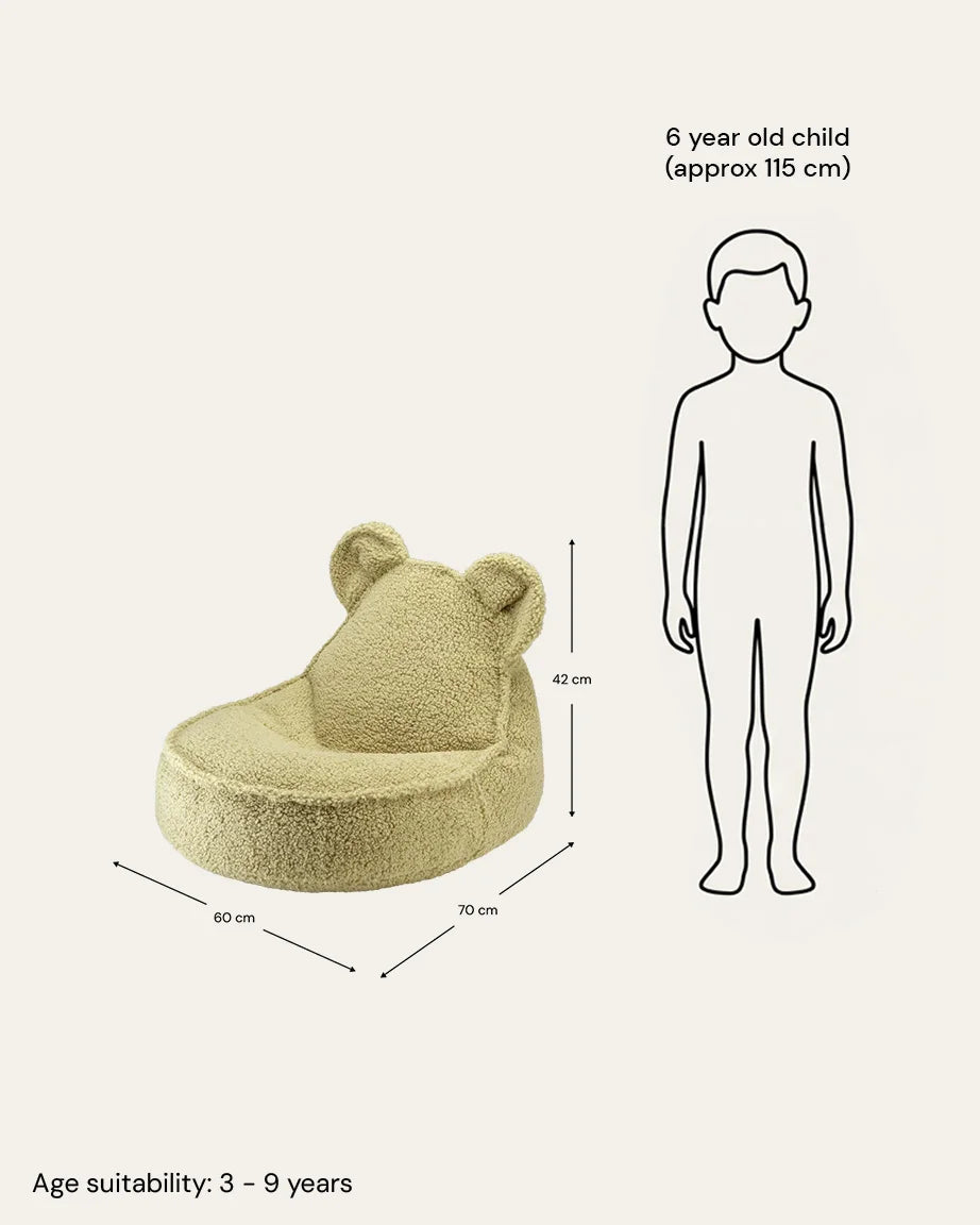 Wigiwama Bjørne-sækkestol, Matcha (5)