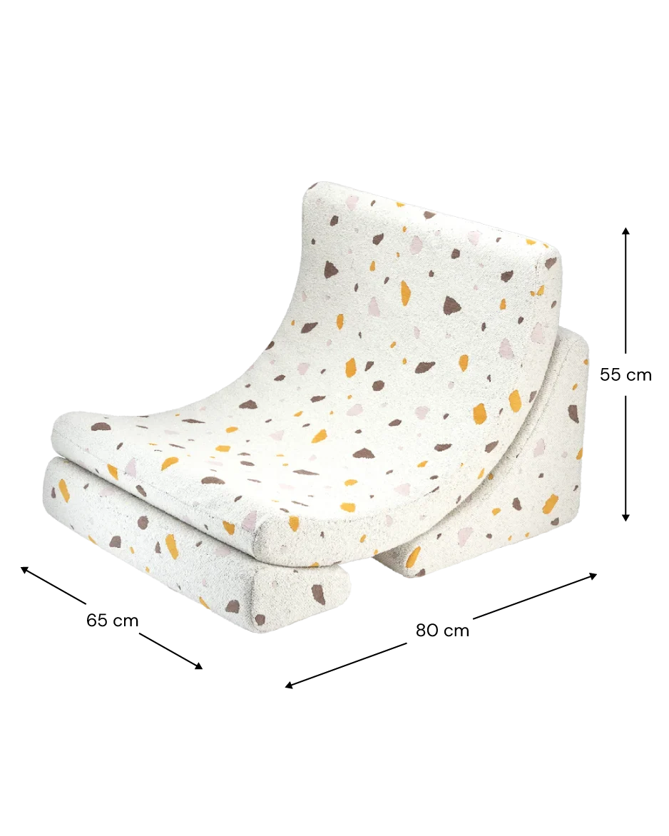 Wigiwama Månestol, Terrazzo Marble (12)