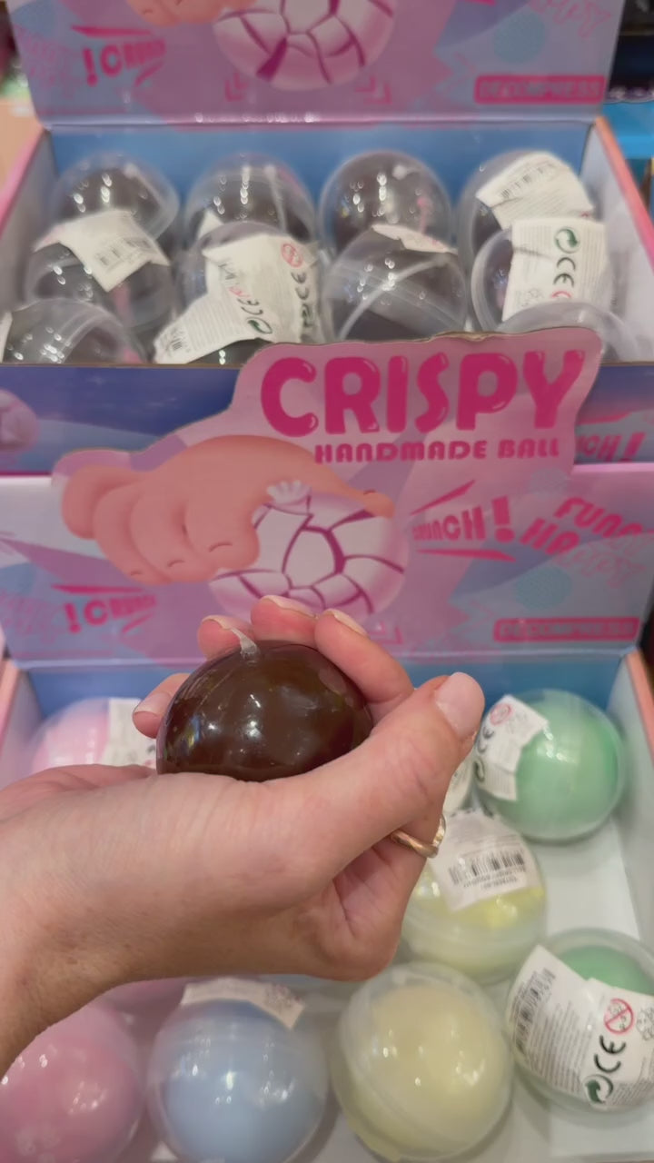 Indlæs video: Crispy Vokskugle Squishy