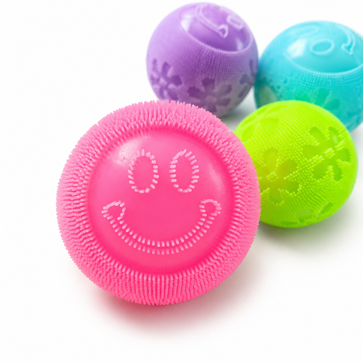 Fluffy Squishy smiley Bold