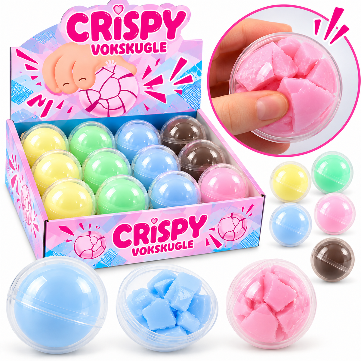 Crispy Vokskugle Squishy