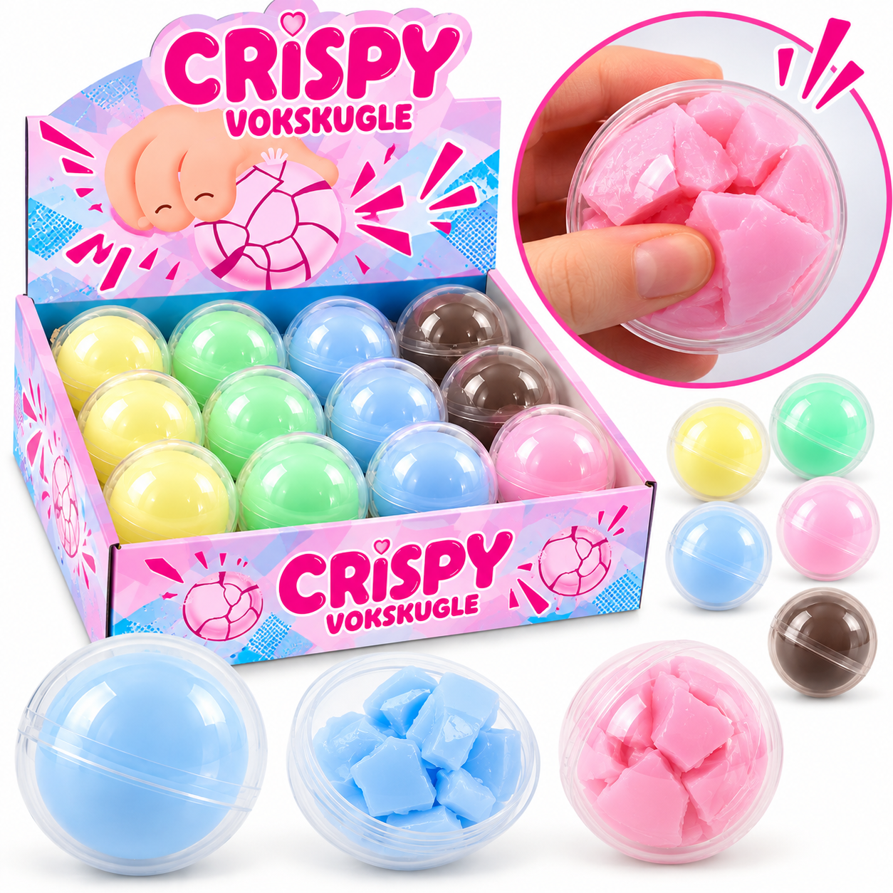 Crispy Vokskugle Squishy